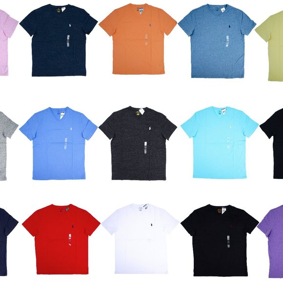 3 Pack - Polo Ralph Lauren V-Neck T Shirt